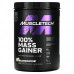 MuscleTech, 100% Mass Gainer, ванильный молочный коктейль, 2,33 кг (5,15 фунта)