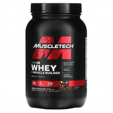 MuscleTech, Platinum Whey + Muscle Builder, тройной шоколад, 817 г (1,8 фунта)