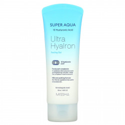 Missha, Super Aqua, Ultra Hyalron, гель-пилинг с гиалуроновой кислотой, 100 мл (3,38 жидк. унций)