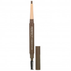 Missha, Perfect Eyebrow Styler, светло-коричневый, 0,15 г (0,005 унции)