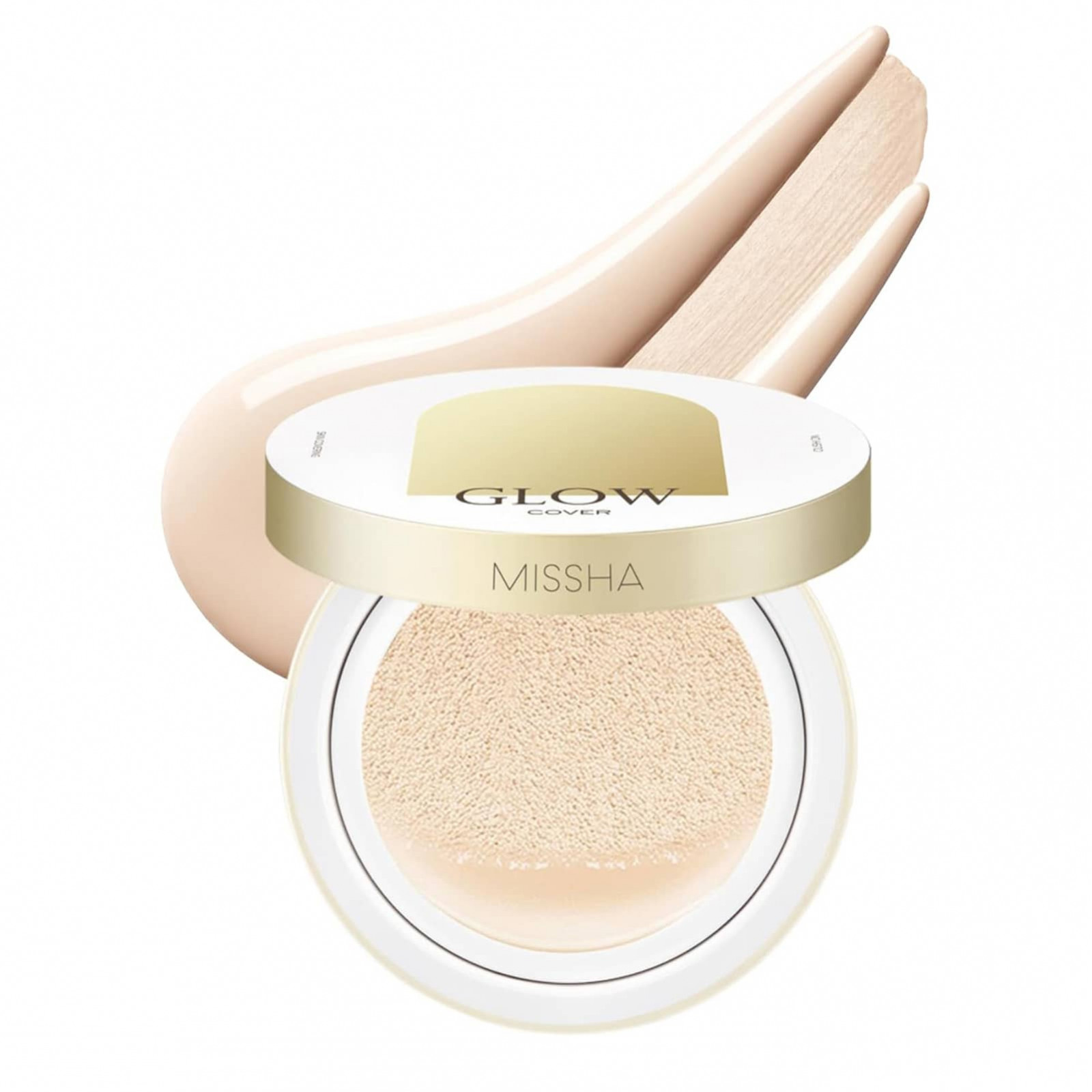 Missha, Glow Cushion, No 13, слоновая кость, 14 г (0,49 унции)