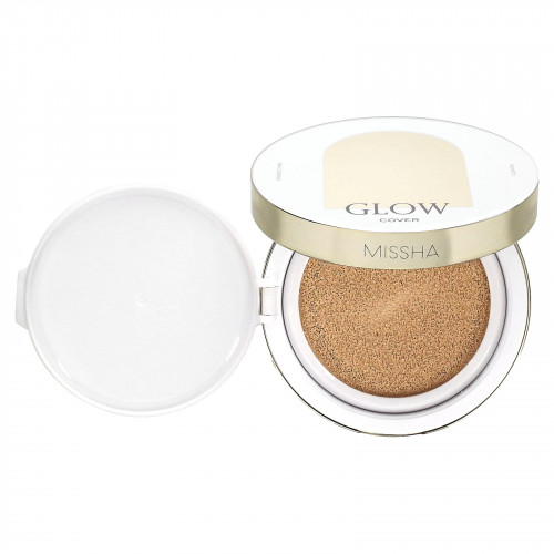 Missha, Glow Cushion, No 13, слоновая кость, 14 г (0,49 унции)