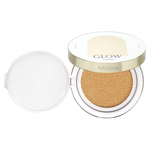 Missha, Glow Cushion, No 21, ваниль, 14 г (0,49 унции)