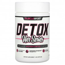 MuscleSport, Detox, Her Series, 90 капсул