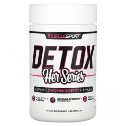 MuscleSport, Detox, Her Series, 90 капсул