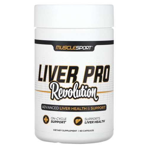 MuscleSport, Liver Pro Revolution, 60 капсул