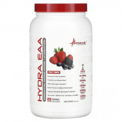 Metabolic Nutrition, Hydra EAA, фруктовый пунш, 1000 г (35,2 унции)