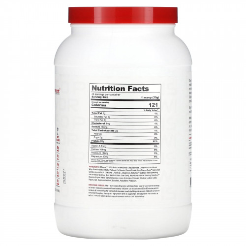Metabolic Nutrition, ISOpwDR, изолят сывороточного протеина, со вкусом печенья с пеканом, 1380 г (3,04 фунта)