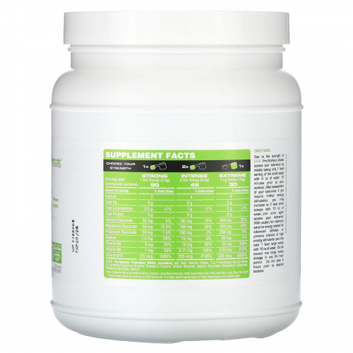 Metabolic Nutrition, ESP перед тренировкой, зеленое яблоко, 300 г