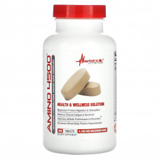 Metabolic Nutrition, Amino 4500, добавка с аминокислотами 1500 мг, 90 таблеток