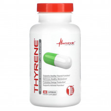 Metabolic Nutrition, Thyrene, средство для снижения веса при метаболических повреждениях, 30 капсул