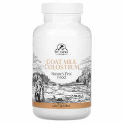 Mt. Capra, Capra Colostrum, молозиво из козьего молока, 120 капсул