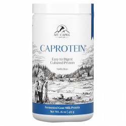 Mt. Capra, Caprotein, высококачественный протеин из козьего молока, ваниль, 1 ф. (453 г)