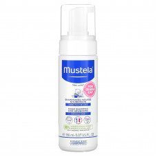 Mustela, шампунь-пенка для новорожденных, от себорейных корочек, 150 мл (5,07 жидк. унции)