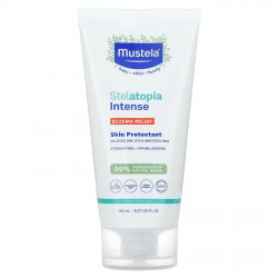 Mustela, Stelatopia Intense, средство от экземы, средство для защиты кожи, без отдушек, 150 мл (5,07 жидк. Унции)