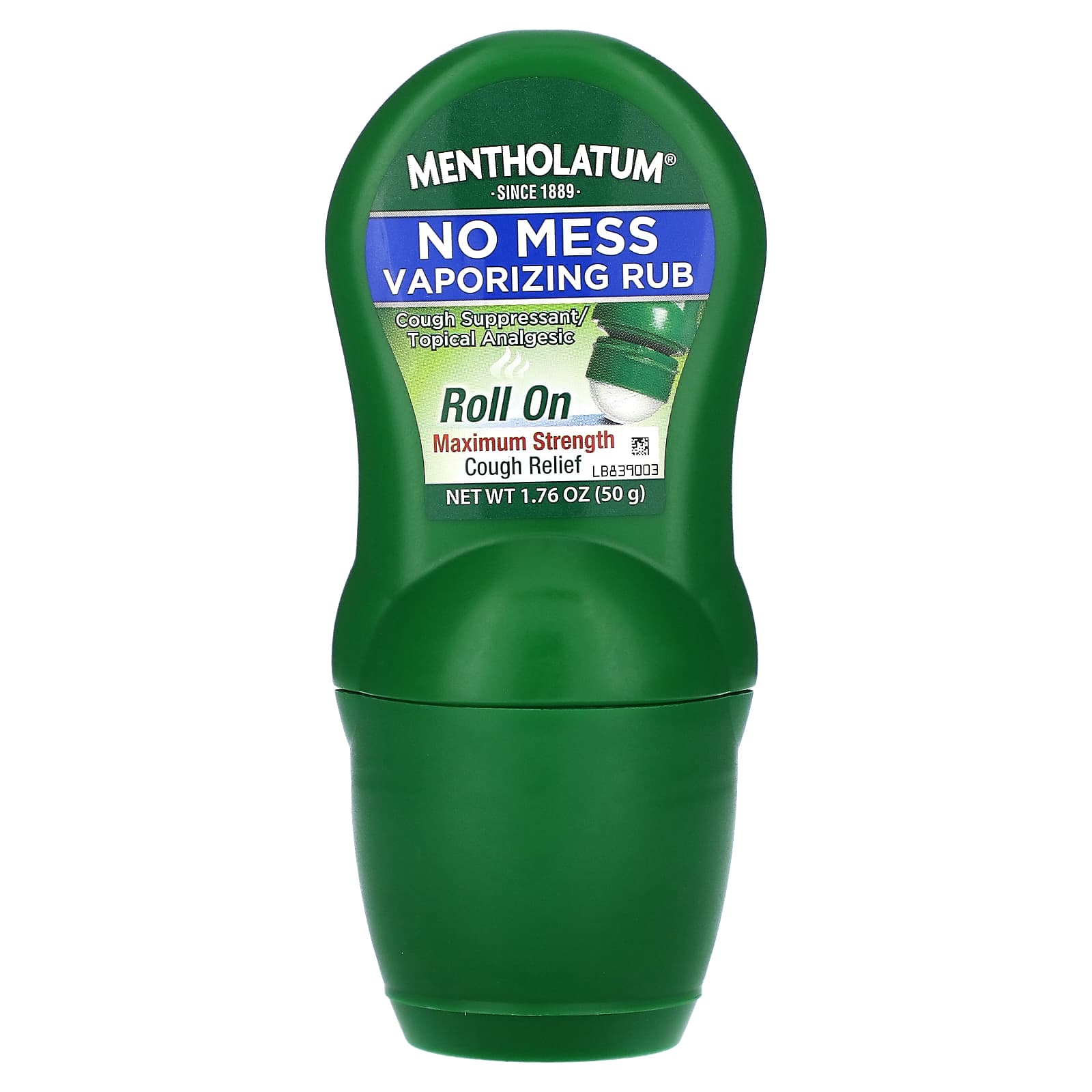 Mentholatum, Средство No Mess Vaporizing, 50 г (1,76 унции)