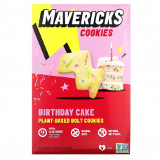 Mavericks, растительное печенье, со вкусом торта, 200 г (7,04 унции)