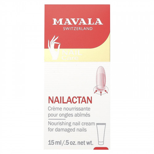 Mavala, Питательный крем для ногтей Nailactan, 15 мл