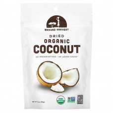 Mavuno Harvest, органический сушеный кокос, 56 г (2 унции)