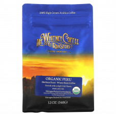 Mt. Whitney Coffee Roasters, органический кофе из Перу, зерновой, средней обжарки, 340 г (12 унций)