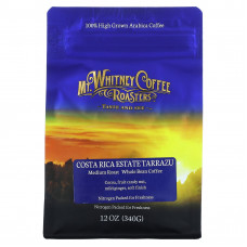 Mt. Whitney Coffee Roasters, Costa Rica Estate Tarrazu, зерновой кофе, средняя обжарка, 340 г (12 унций)