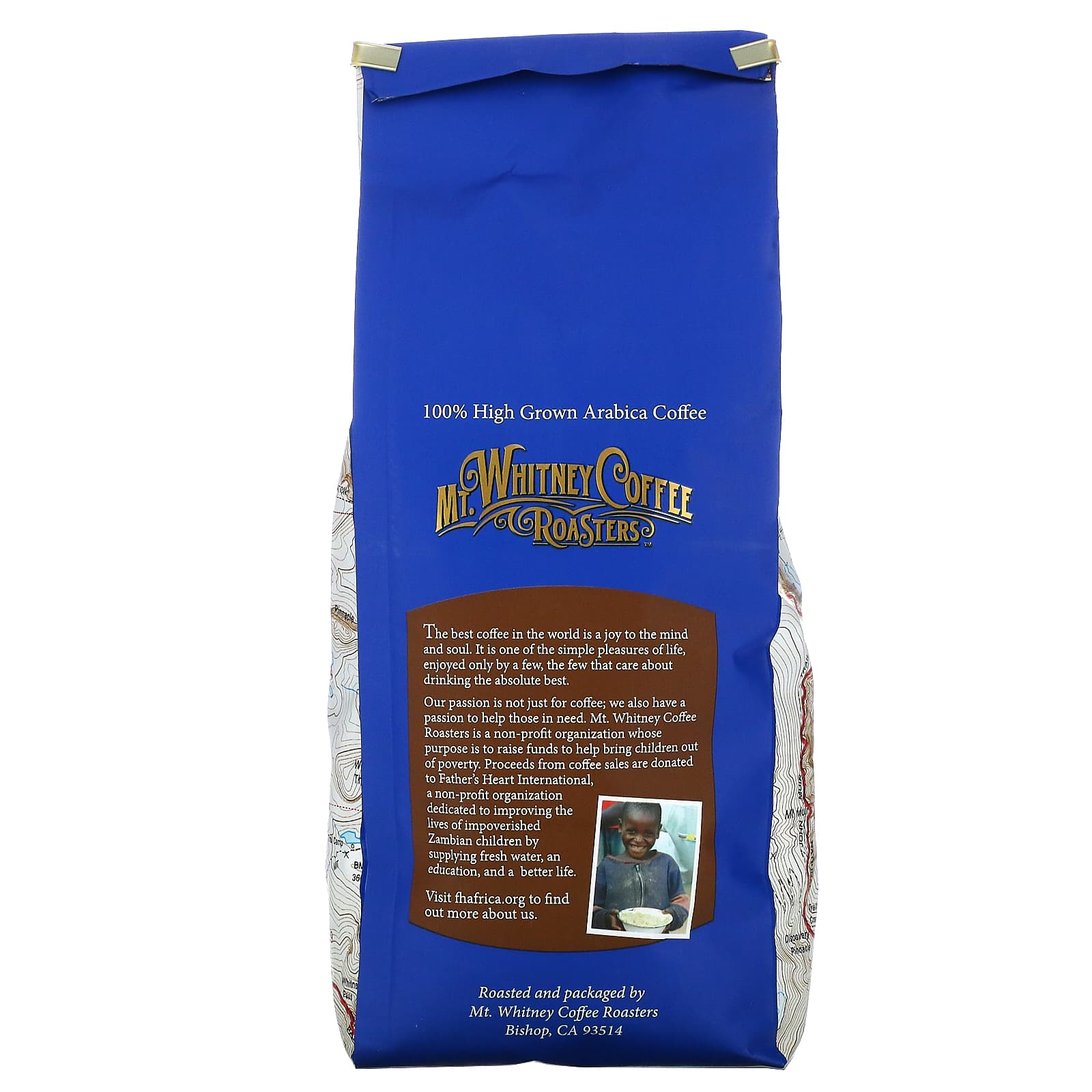 Mt. Whitney Coffee Roasters, органический кофе из Перу, зерновой, средней обжарки, 907 г (32 унций)