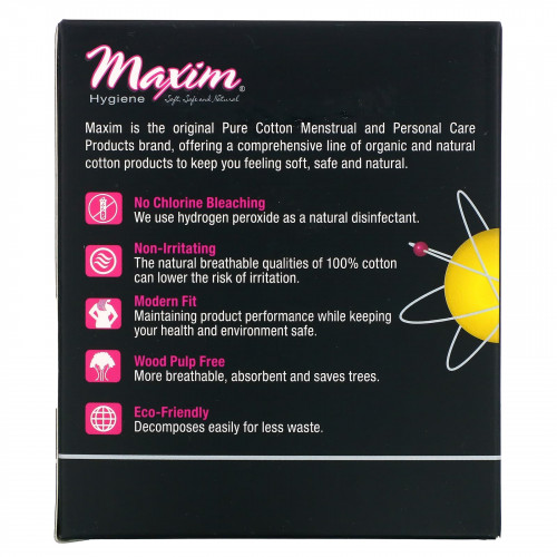 Maxim Hygiene Products, ультратонкие прокладки с крылышками, с технологией Natural Silver ION, обычные, 10 шт.