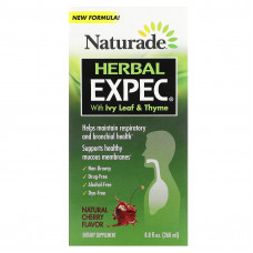Naturade, Herbal EXPEC, натуральный вишневый вкус, 260 мл (8,8 жидк. Унции)