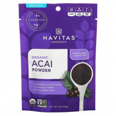 Navitas Organics, Органический порошок асаи, 113 г (4 унции)