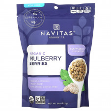 Navitas Organics, Органические ягоды шелковицы, 227 г (8 унций)