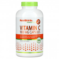 NutriBiotic, Витамин C, 1000 мг, 500 капсул