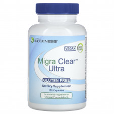Nutra BioGenesis, Migra Clear Ultra, 120 капсул