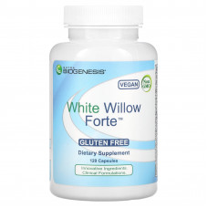 Nutra BioGenesis, White Willow Forte, белая ива, 120 капсул