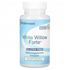 Nutra BioGenesis, White Willow Forte, белая ива, 30 капсул