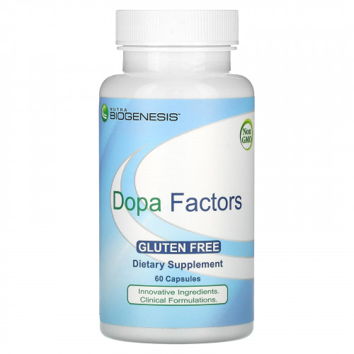 Nutra BioGenesis, Dopa Factors, 60 капсул