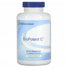 Nutra BioGenesis, BioPotent C, 135 вегетарианских капсул