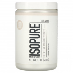 Isopure, Моногидрат креатина, без добавок, 500 г (1,1 фунта)