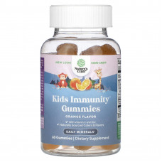 Nature's Craft, детские жевательные таблетки для поддержки иммунитета, со вкусом апельсина, 60 шт.
