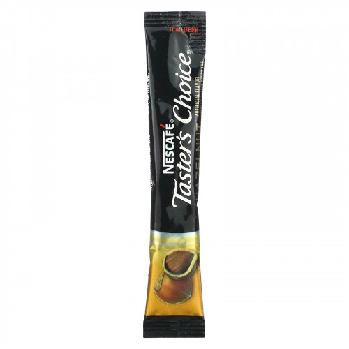 Nescafé, Taster's Choice, растворимый кофе, с фундуком, средняя/темная обжарка, 16 пакетиков по 3 г (0,1 унции)