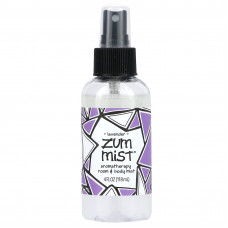 ZUM, Zum Mist, ароматерапевтический спрей для комнаты и тела, лаванда, 118 мл (4 жидк. Унции)