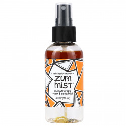 ZUM, Zum Mist, ароматерапевтический спрей для комнаты и тела, пачули с апельсином, 118 мл (4 жидк. Унции)