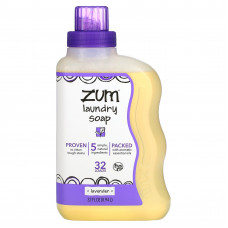 ZUM, Zum Clean, ароматерапевтическое хозяйственное мыло, с запахом лаванды, 0,94 л (32 жидких унции)
