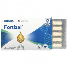 ENADA, Fortizel, укрепляющее средство для клеточной системы, 30 капсул