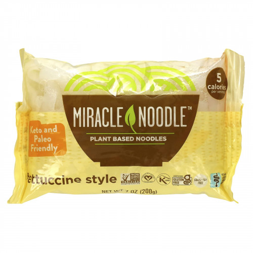 Miracle Noodle, феттучини, 200 г (7 унций)