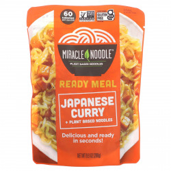Miracle Noodle, Ready Meal, японское карри + растительная лапша, 280 г (9,9 унции)