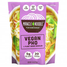 Miracle Noodle, Vegan Pho + растительная лапша, 215 г (7,6 унции)