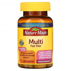 Nature Made, Мультивитамины для нее, 90 таблеток