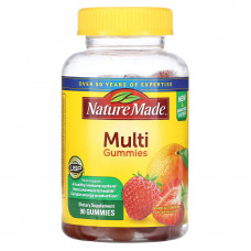 Nature Made, Мультивитамины с апельсином и клубникой, 90 жевательных таблеток