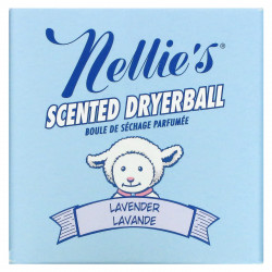 Nellie's, Ароматные шарики для стирки и сушки, лаванда, 1 шарик