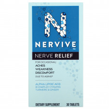 Nervive, Nerve Relief, 30 таблеток